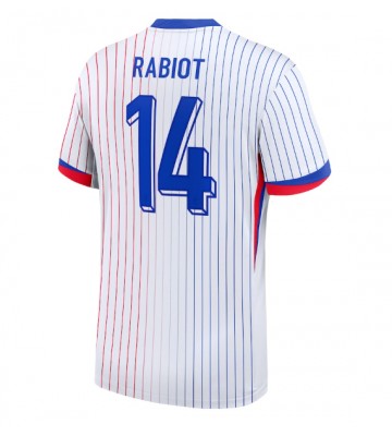 Lacne Muži Futbalové dres Francúzsko Adrien Rabiot #14 ME 2024 Krátky Rukáv - Preč